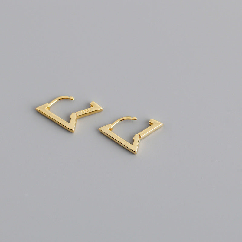 Triangle Stud Earrings