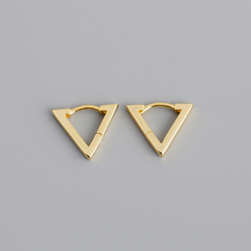 Triangle Stud Earrings