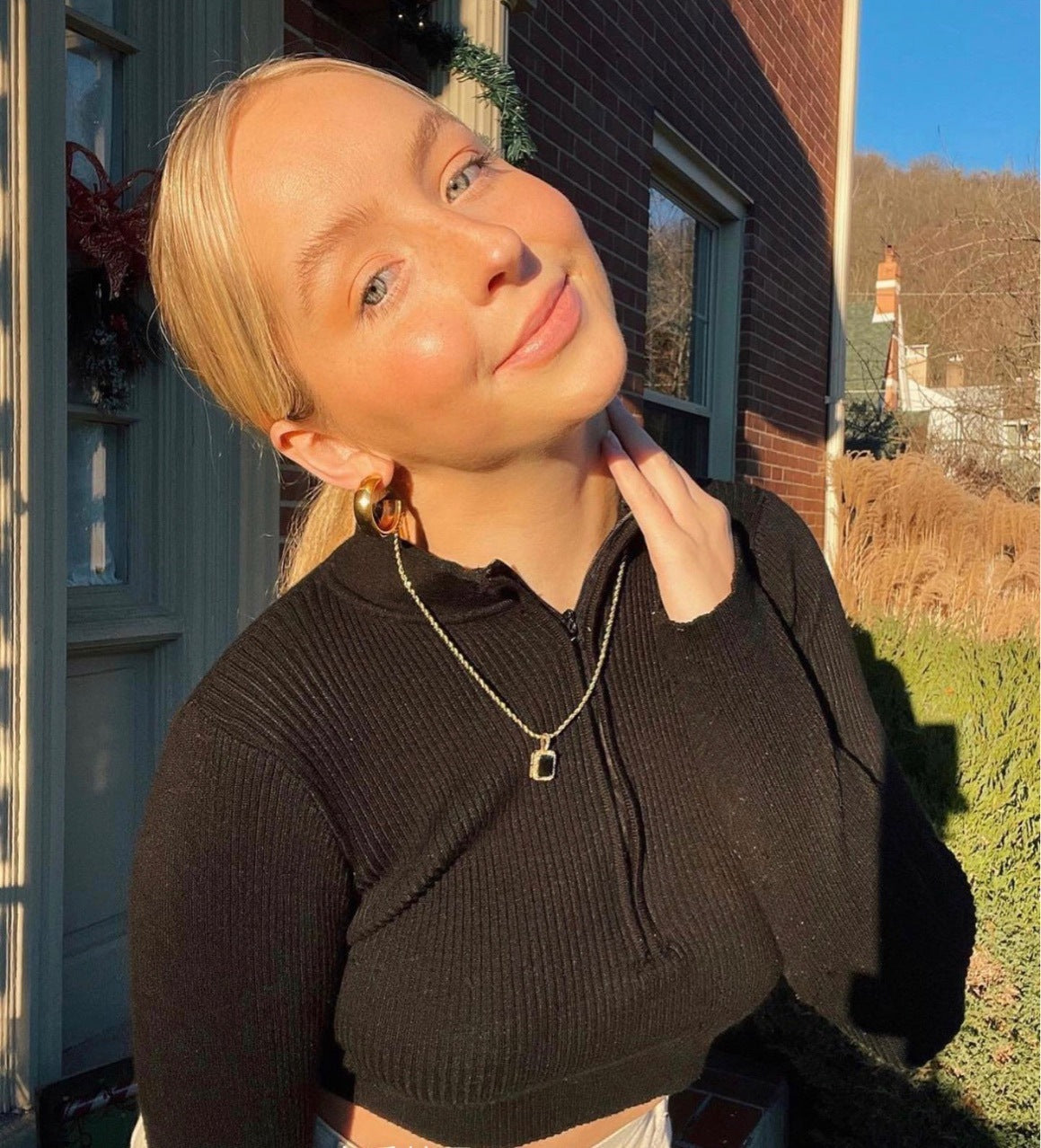 Stone Pendant Necklace