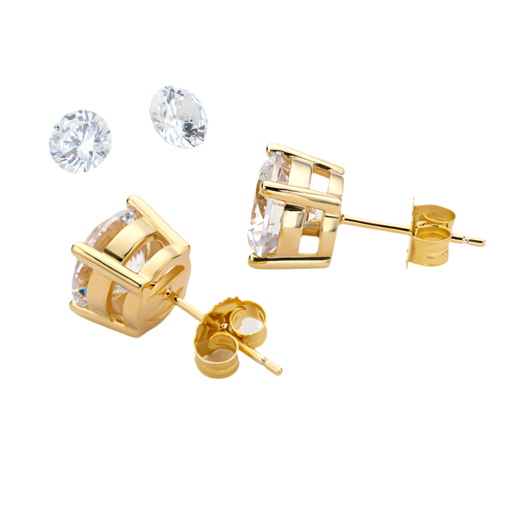 Moissanite Stud Earrings