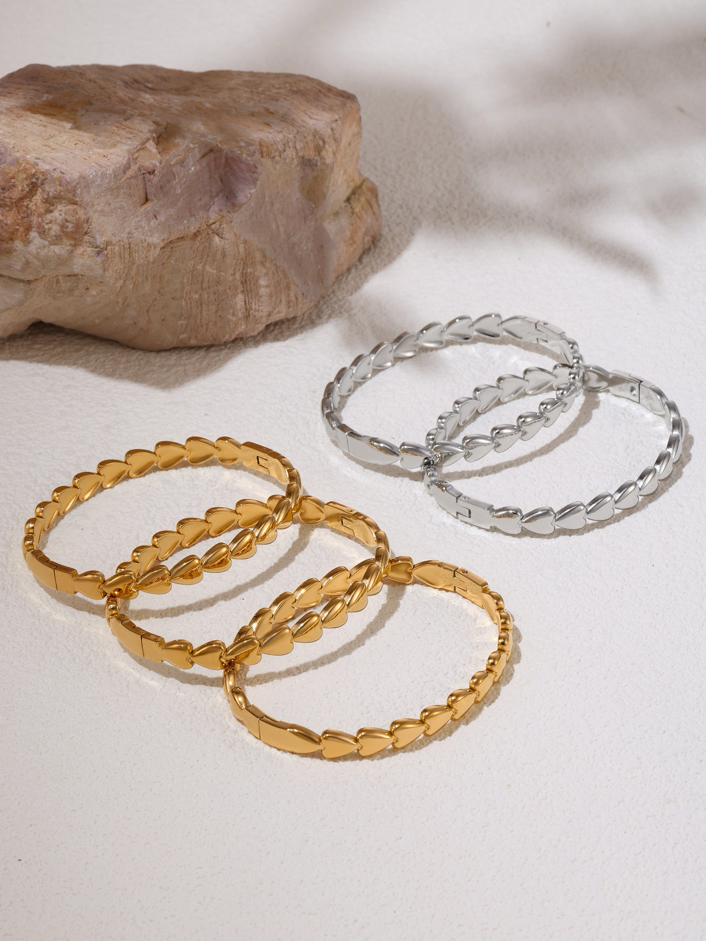 Heart Chain Bracelet