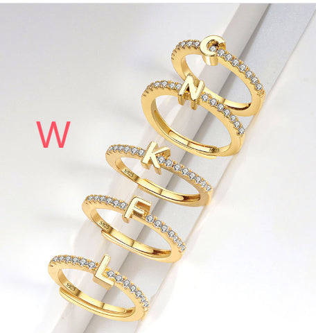 Ring med initialbokstav