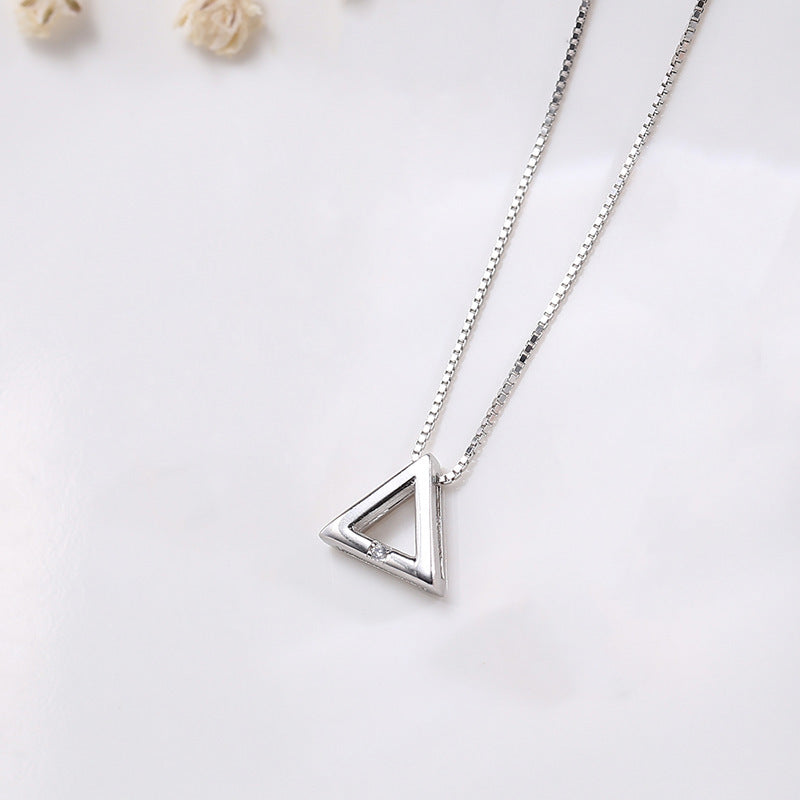 Lyra Triangle Necklace