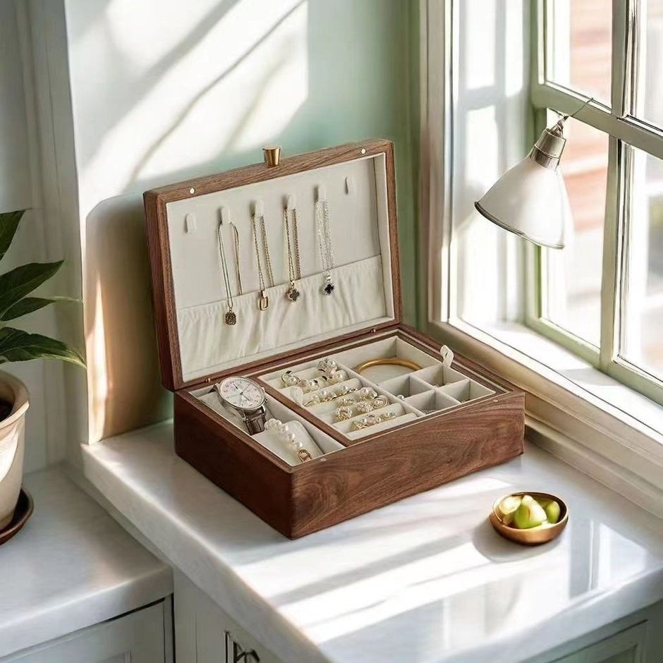 Noir Walnut Jewelry Box