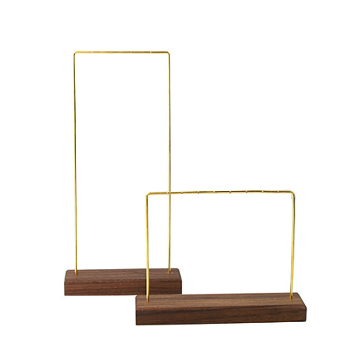 Valora Walnut Jewelry Display Stand