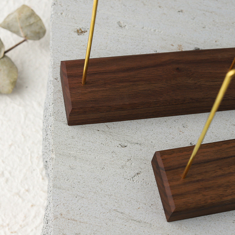 Valora Walnut Jewelry Display Stand
