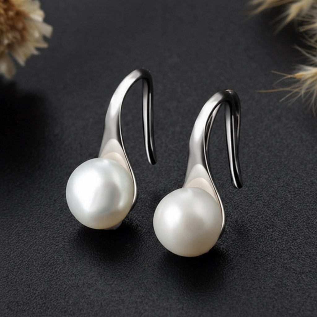 Pearl Stud Earrings
