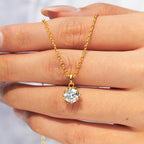 Moissanite Pendant Necklace