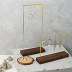 Valora Walnut Jewelry Display Stand