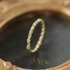 Twist Diamond Ring
