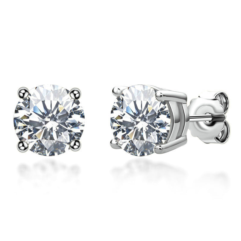 Moissanite Stud Earrings