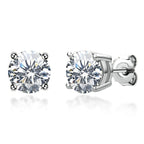 Moissanite Stud Earrings