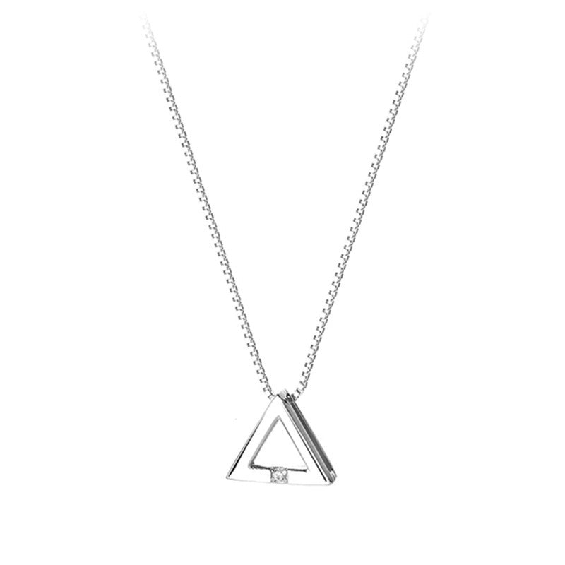 Lyra Triangle Necklace