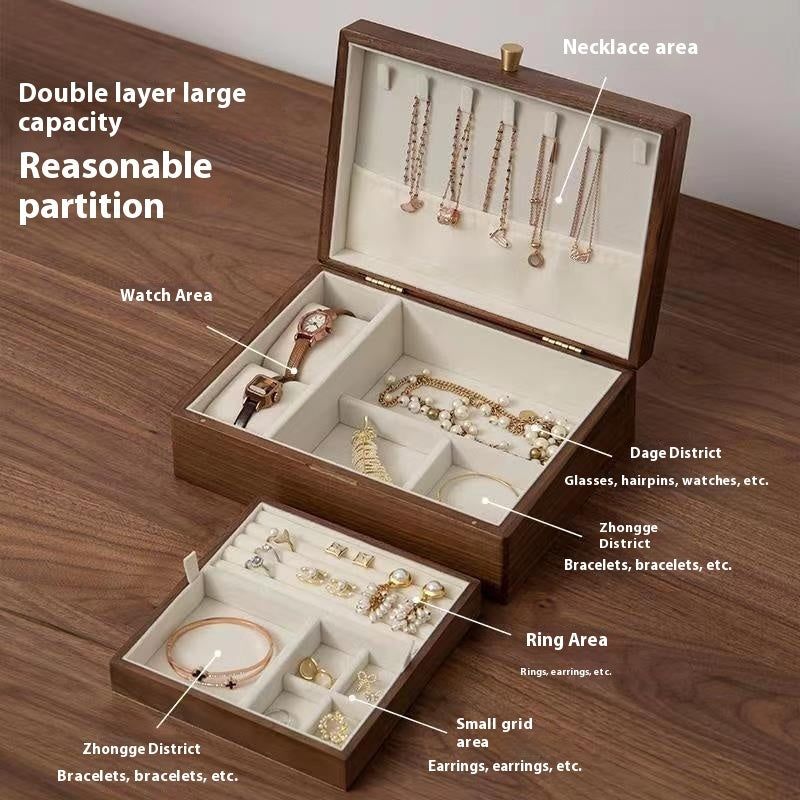 Noir Walnut Jewelry Box