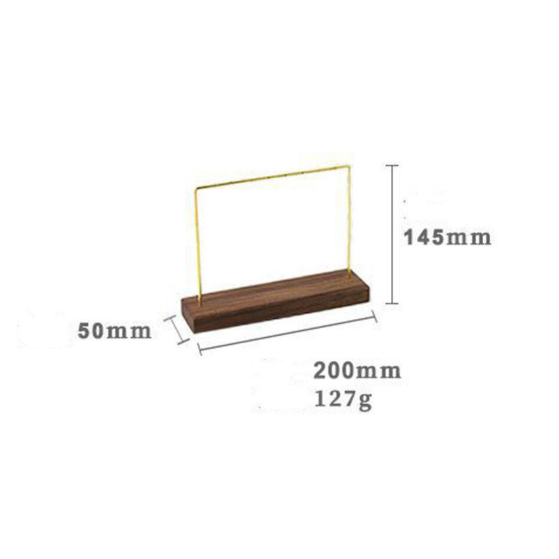 Valora Walnut Jewelry Display Stand