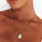 Irregular Pearl Necklace
