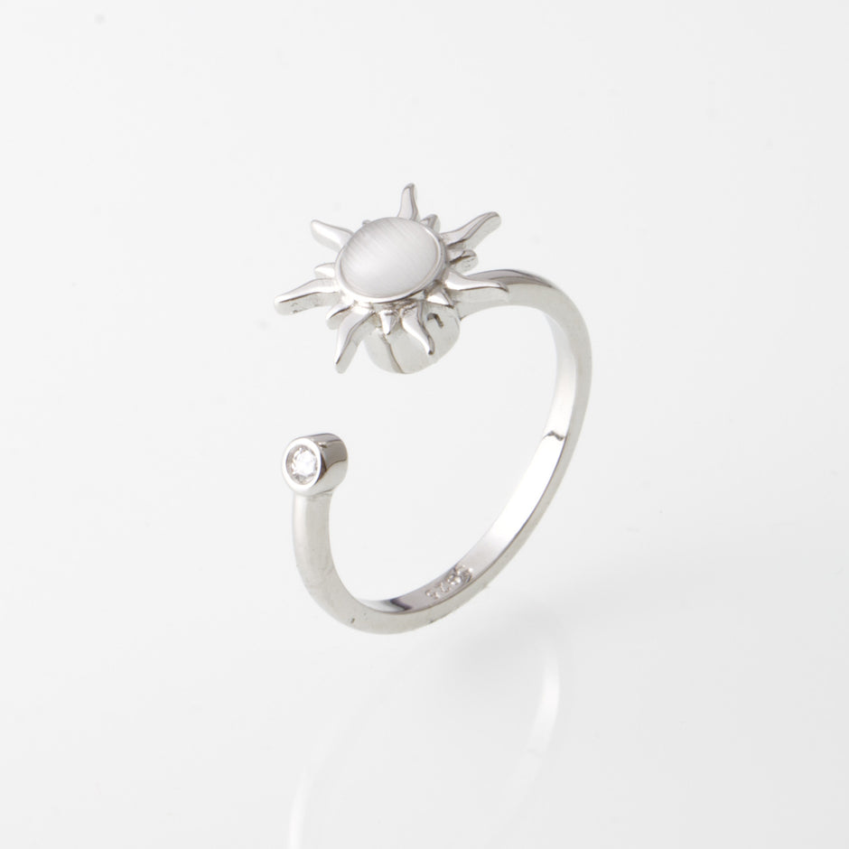 Moon Spinner Ring