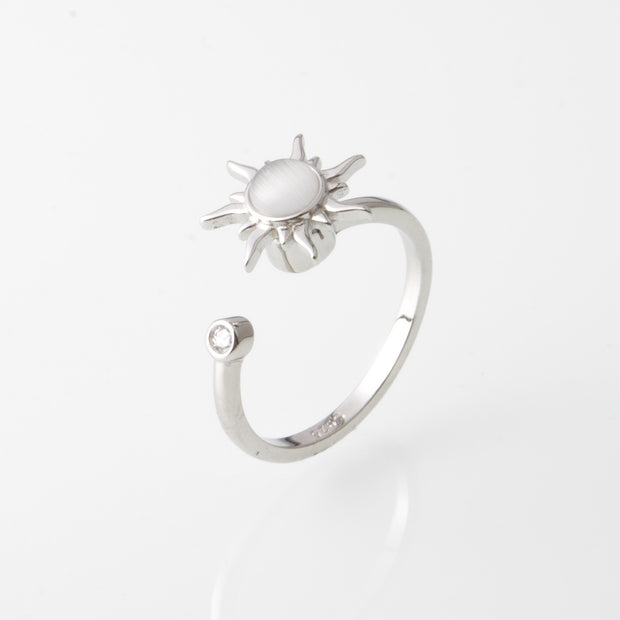 Moon Spinner Ring