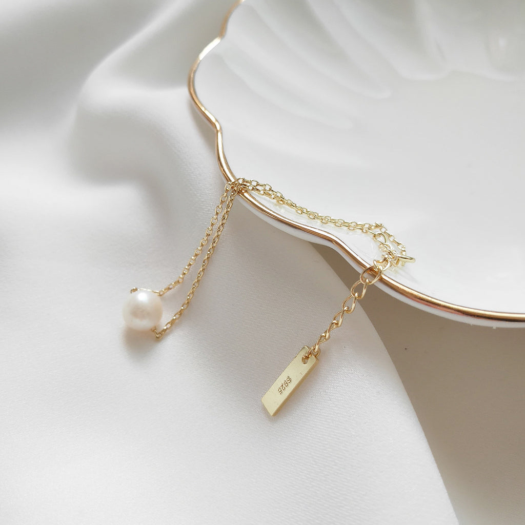 Amélie Pearl Chain Bracelet