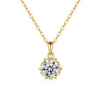 Moissanite Pendant Necklace