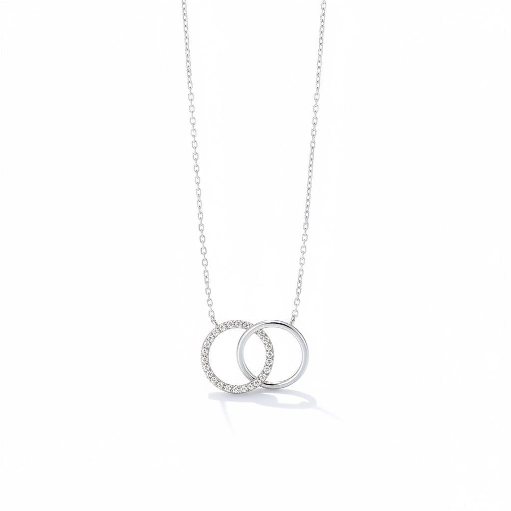 Ellen Double Circle Necklace