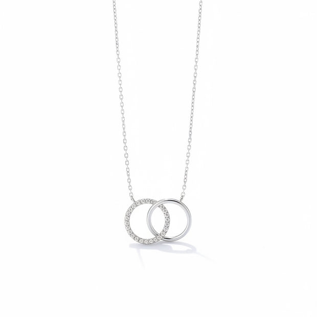 Ellen Double Circle Necklace
