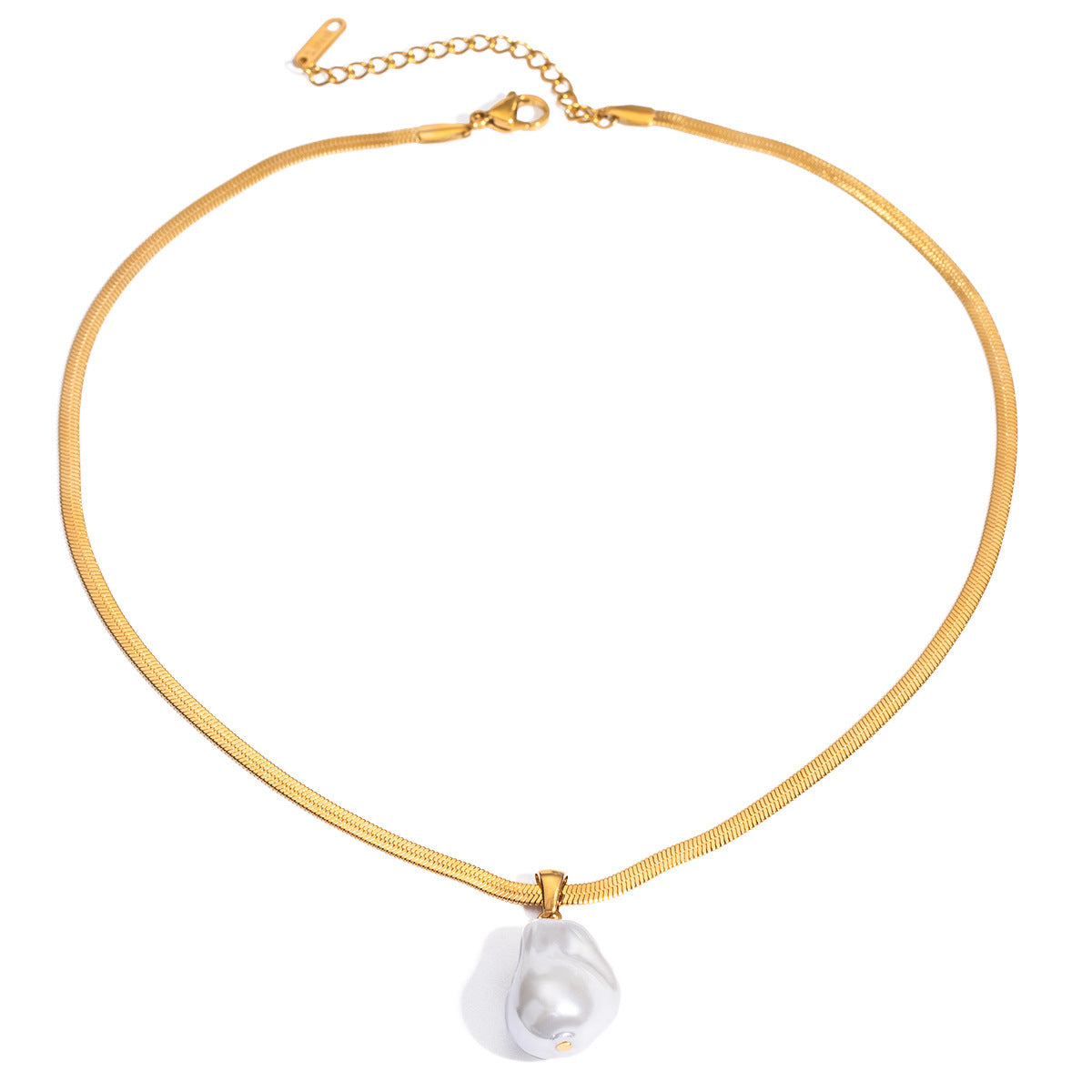Irregular Pearl Necklace