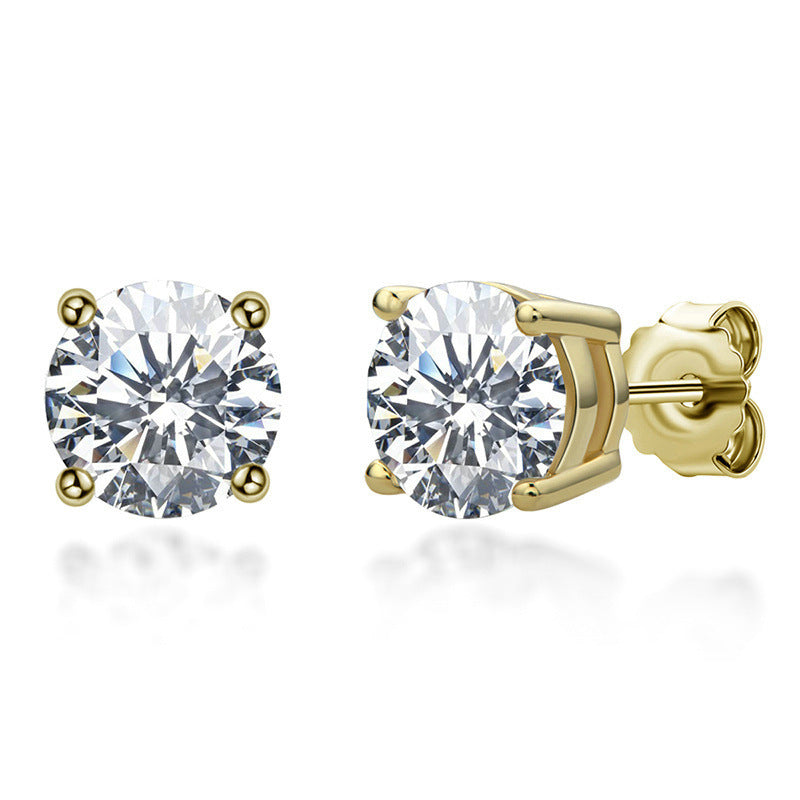 Moissanite Stud Earrings